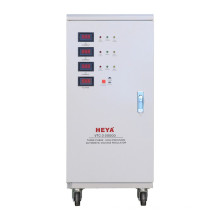 TNS 15KVA 20KVA 30KVA Servo Motor Control Carbon Brush Type 3 Three Phase Generator Automatic Voltage Regulator / Stabilizer